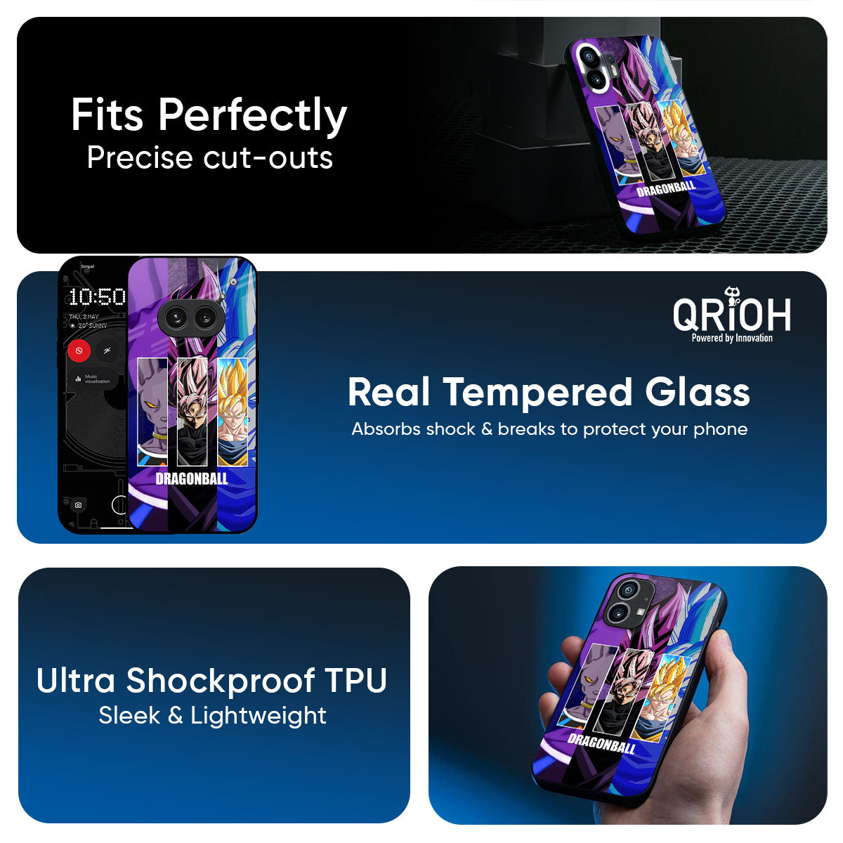 DGBZ Glass Case for Nothing Phone 3a