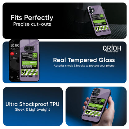 Run & Freedom Glass Case for Nothing Phone 4a Pro 5G
