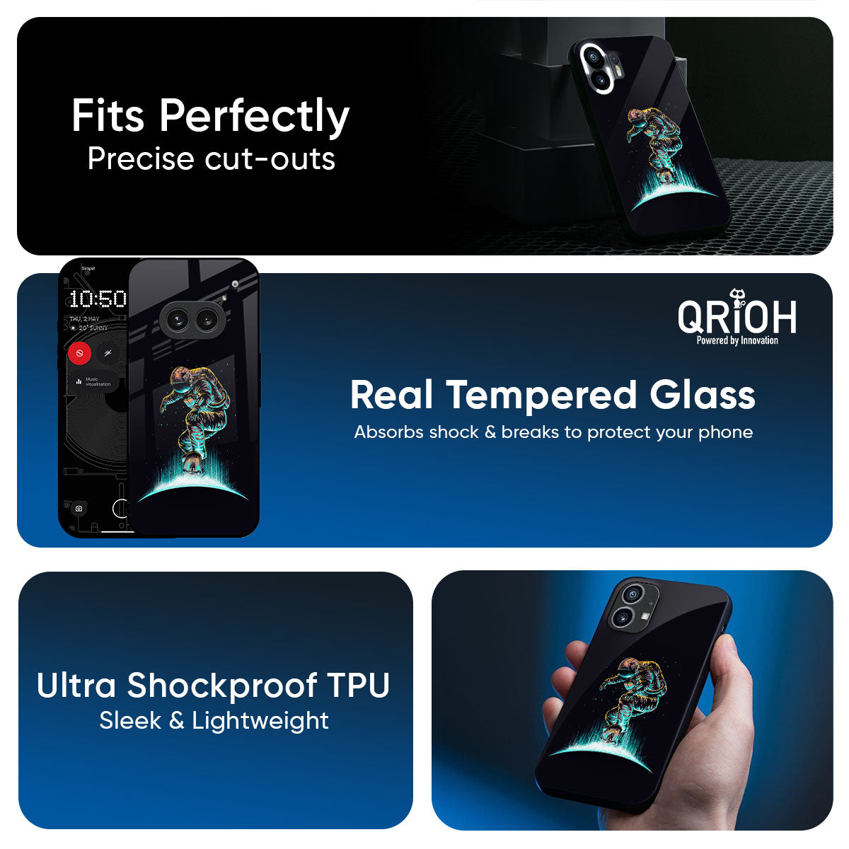 Star Ride Glass Case for Nothing Phone 3a