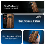 Timber Printed Glass Case for Nothing Phone 4a 5G