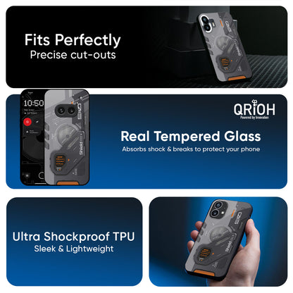 Tech Lifestyle Glass Case for Nothing CMF Phone 2 Pro