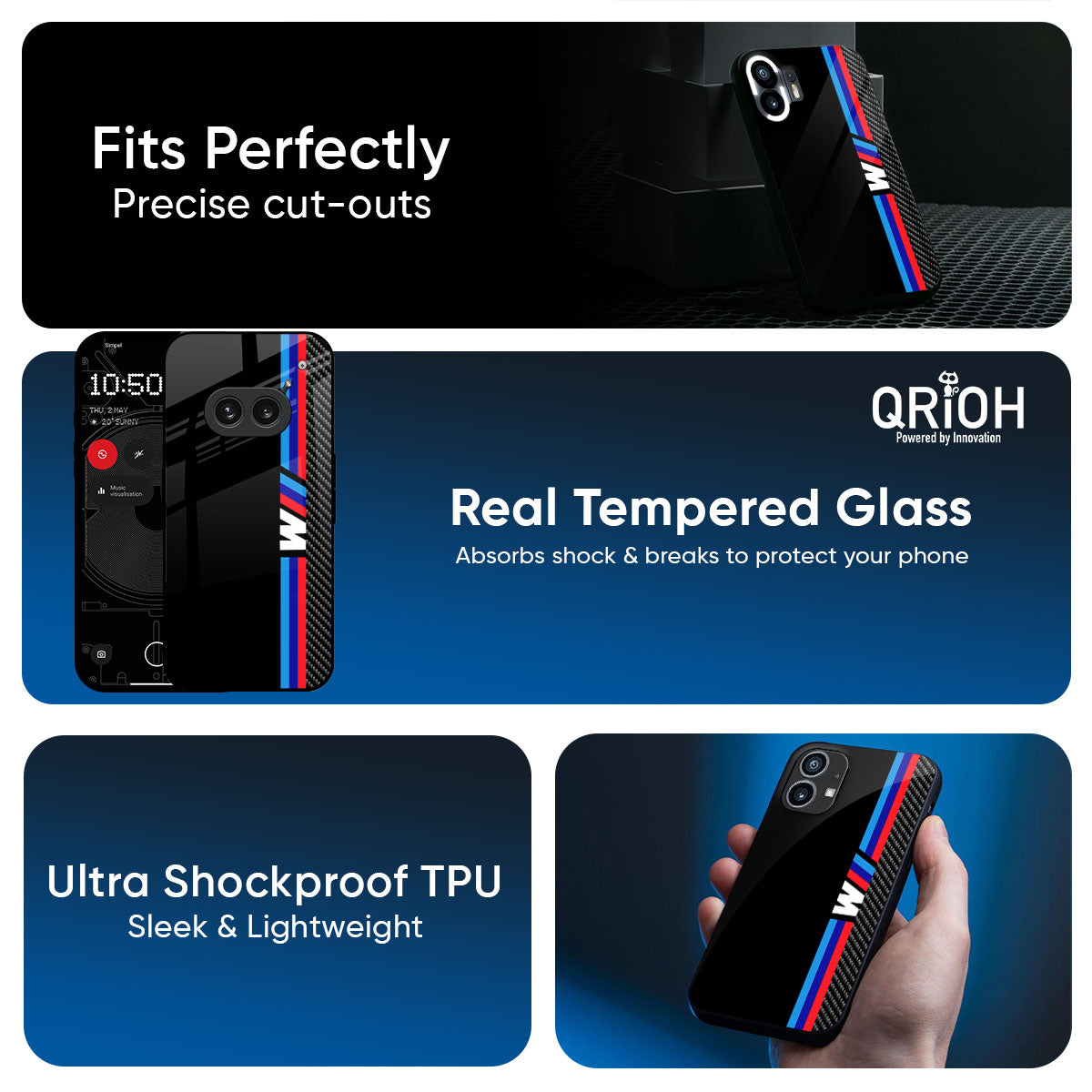 Automotive Art Glass Case for Nothing Phone 3a