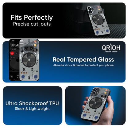 Gaming Gear Glass Case for Nothing Phone 3a