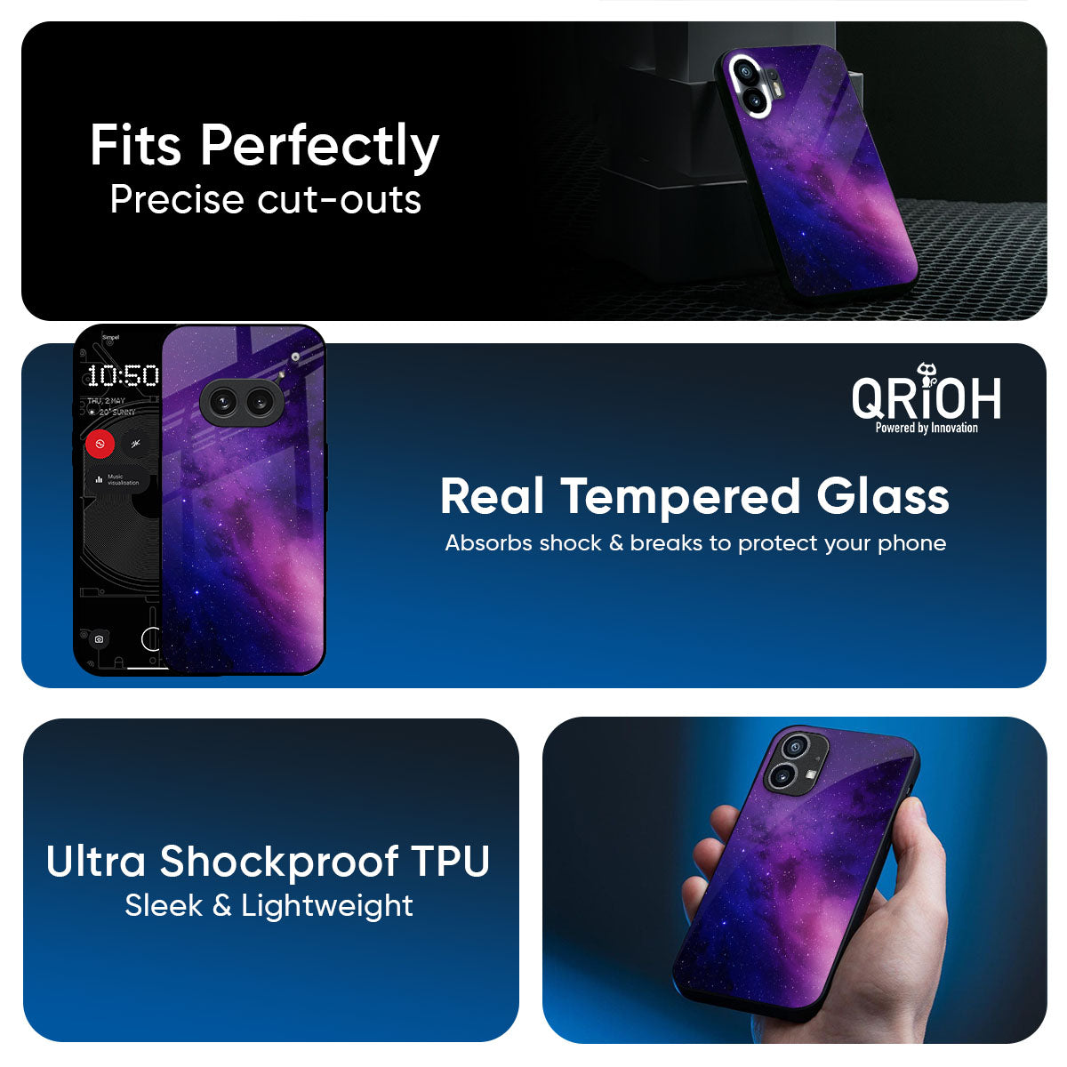 Stars Life Glass Case For Nothing CMF Phone 2 Pro
