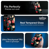 Floral Bunch Glass Case For Nothing Phone 4a 5G