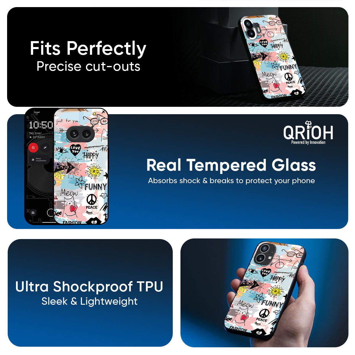 Just For You Glass Case For Nothing Phone 4a 5G