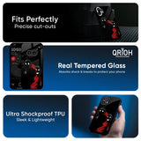 Shadow Character Glass Case for Nothing Phone 4a 5G