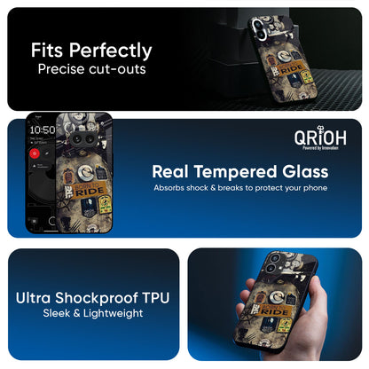 Ride Mode On Glass Case for Nothing CMF Phone 2 Pro