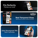 Cool Barcode Label Glass Case For Nothing Phone 4a Pro 5G