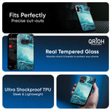 Sea Water Glass Case for Nothing Phone 4a 5G