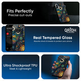 Owl Art Glass Case for Nothing Phone 4a 5G