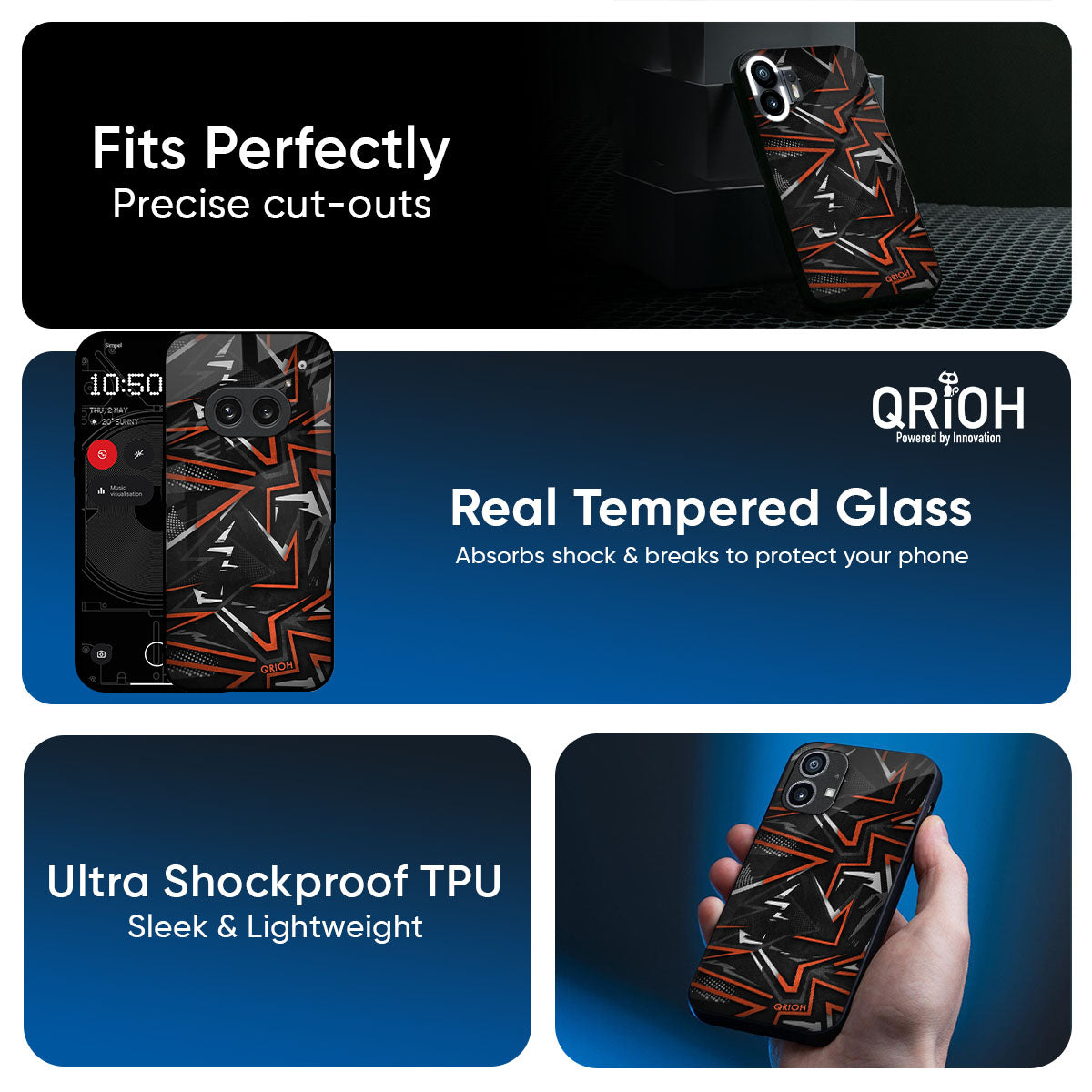 Vector Art Glass Case for Nothing CMF Phone 2 Pro