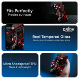 Dark Character Glass Case for Nothing Phone 4a 5G