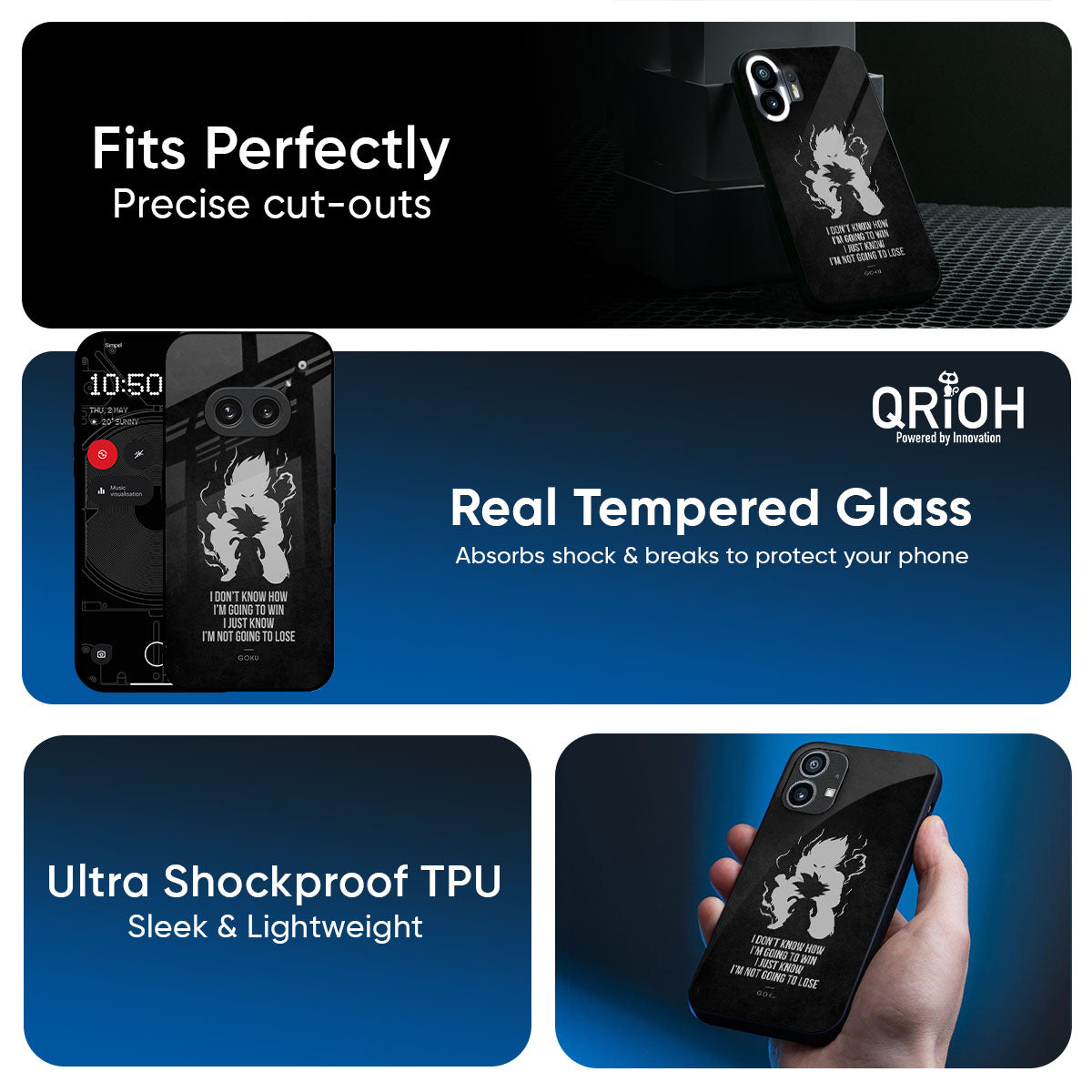 Ace One Piece Glass Case for Nothing Phone 4a 5G