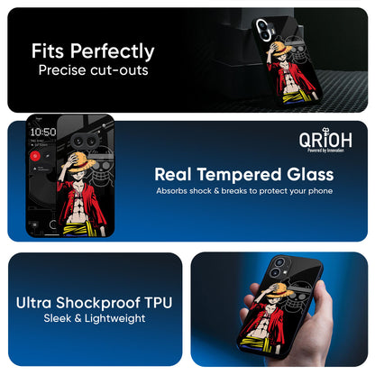 Hat Crew Glass Case for Nothing Phone 3a