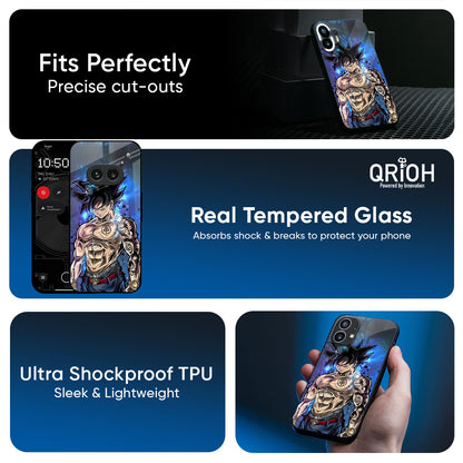 Branded Anime Glass Case for Nothing CMF Phone 2 Pro