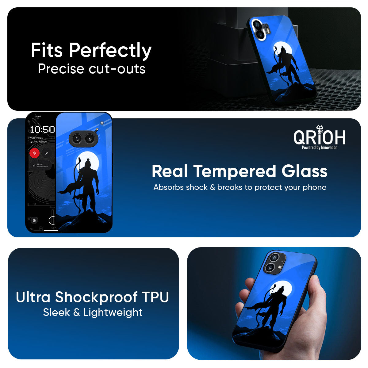 God Glass Case for Nothing Phone 3a