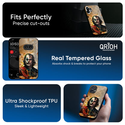 Psycho Villain Glass Case for Nothing Phone 4a Pro 5G
