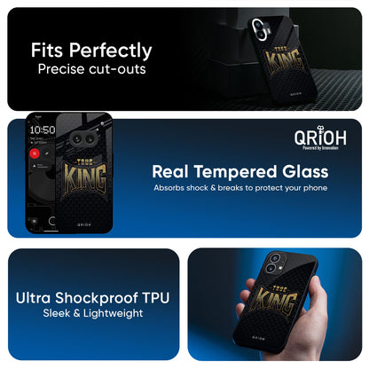 True King Glass Case for Nothing Phone 4a 5G