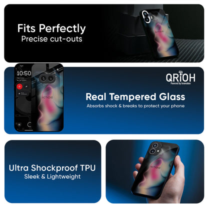 Colorful Palette Glass Case for Nothing Phone 4a Pro 5G
