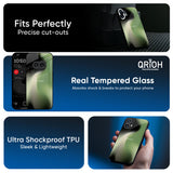 Green Tornado Glass Case for Nothing Phone 3a Pro