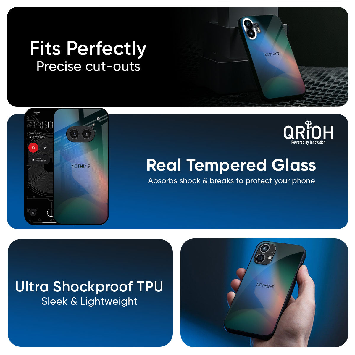 Forecasting Ocean Glass Case for Nothing Phone 4a 5G