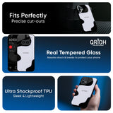 Wheat Cream Wavy Glass Case for Nothing Phone 3a Pro