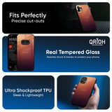 Sunset Background Glass Case for Nothing Phone 3a