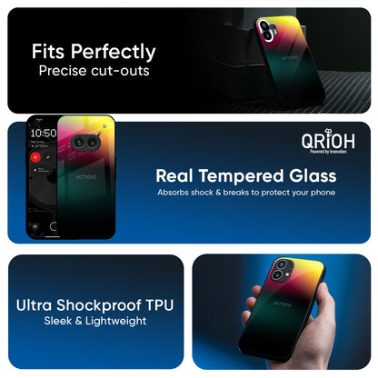 Sunland Gradient Glass Case for Nothing CMF Phone 2 Pro