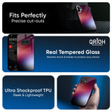 Gaussian Red Glass Case for Nothing Phone 4a Pro 5G