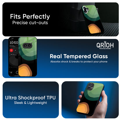 Grass N Sun Glass Case for Nothing Phone 4a 5G
