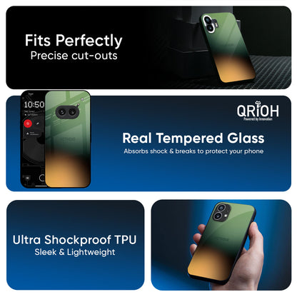 Blurry Forest Glass Case for Nothing Phone 4a 5G