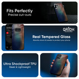Rusty Gradient Glass Case for Nothing Phone 4a Pro 5G