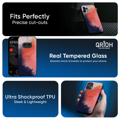 Scary Weather Glass Case for Nothing Phone 4a 5G