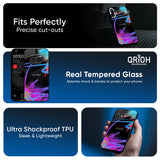 Brushy Color Glass Case for Nothing Phone 4a Pro 5G