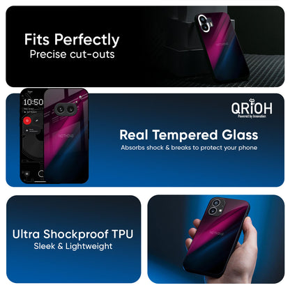 Speedy Motion Glass Case for Nothing Phone 4a 5G