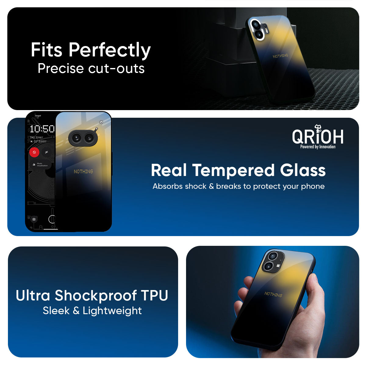 Sunflower Garden Glass Case for Nothing Phone 3a Pro