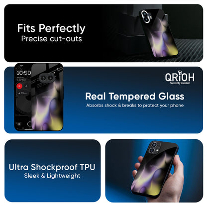 Flames Flow Glass Case for Nothing CMF Phone 2 Pro