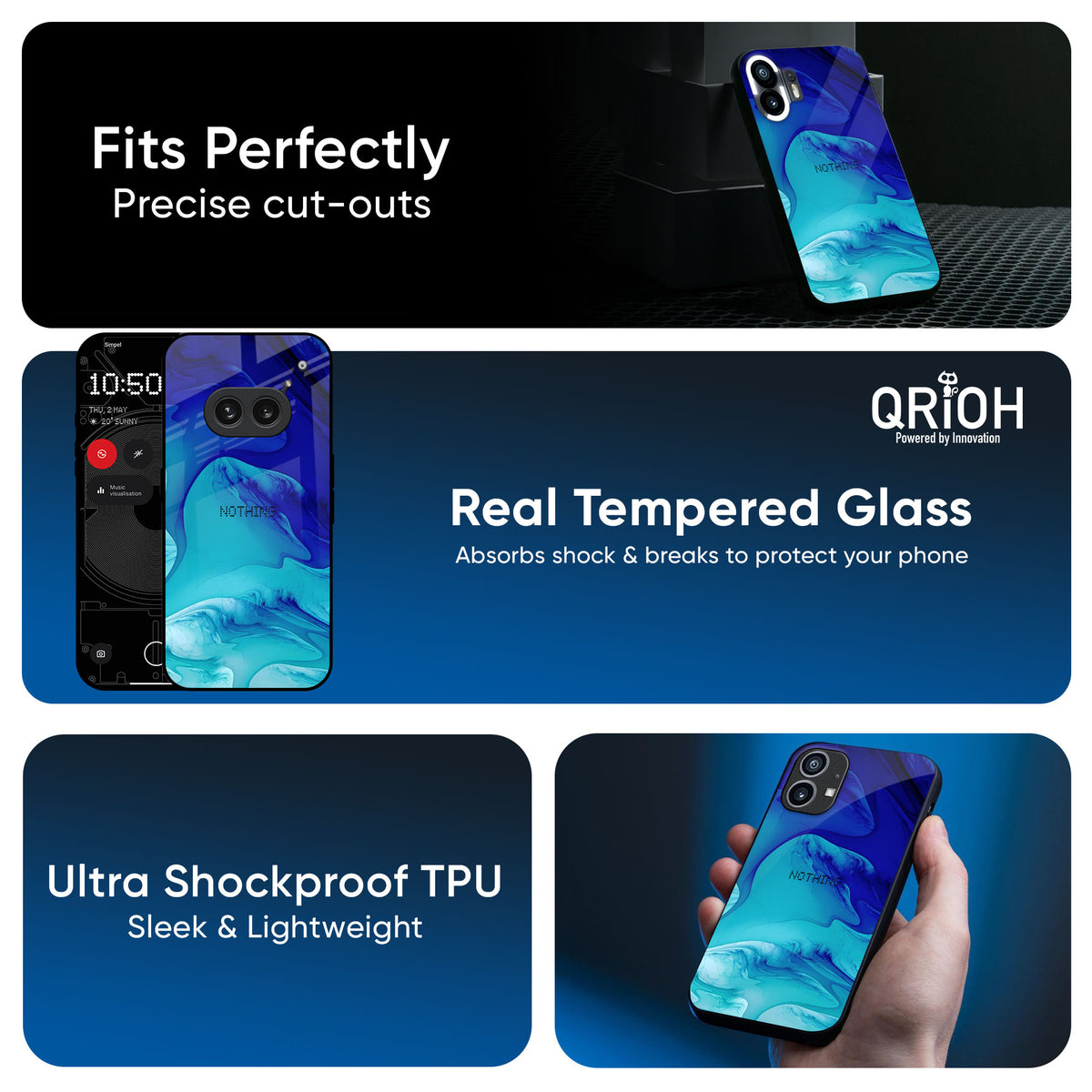 Raging Tides Glass Case for Nothing Phone 3a