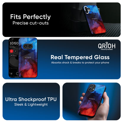 Dim Smoke Glass Case for Nothing Phone 4a 5G