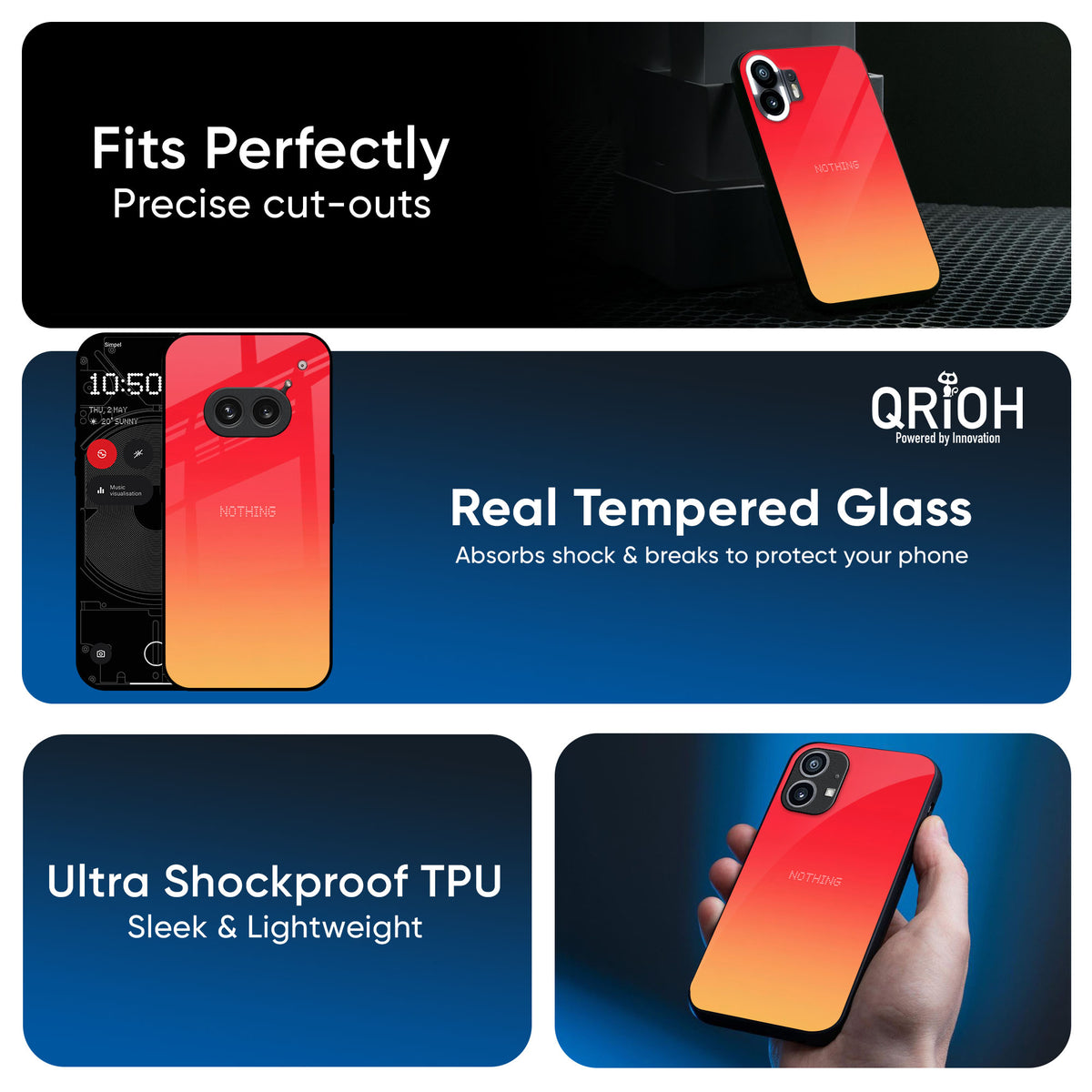 Sunbathed Glass case for Nothing Phone 4a 5G