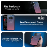 Pastel Gradient Glass Case for Nothing Phone 3a Pro