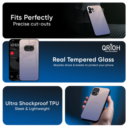 Rose Hue Glass Case for Nothing Phone 3a