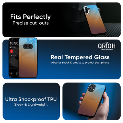 Rich Brown Glass Case for Nothing Phone 3a