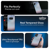 Light Sky Texture Glass Case for Nothing Phone 4a Pro 5G
