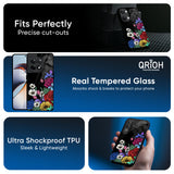 Rose Flower Bunch Art Glass Case for OnePlus Nord 6