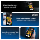 Danger Signs Glass Case for OnePlus Nord CE6 lite