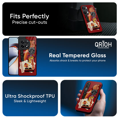 Gryffindor Glass Case for OnePlus 13R 5G