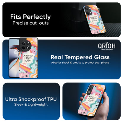 Vision Manifest Glass Case for OnePlus 13s 5G