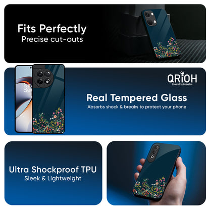 Small Garden Glass Case For OnePlus 13R 5G